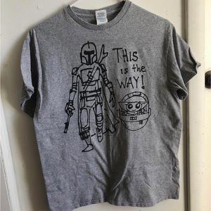 GUC Star Wars The Mandolorian + Grogu Tee Sz Medium